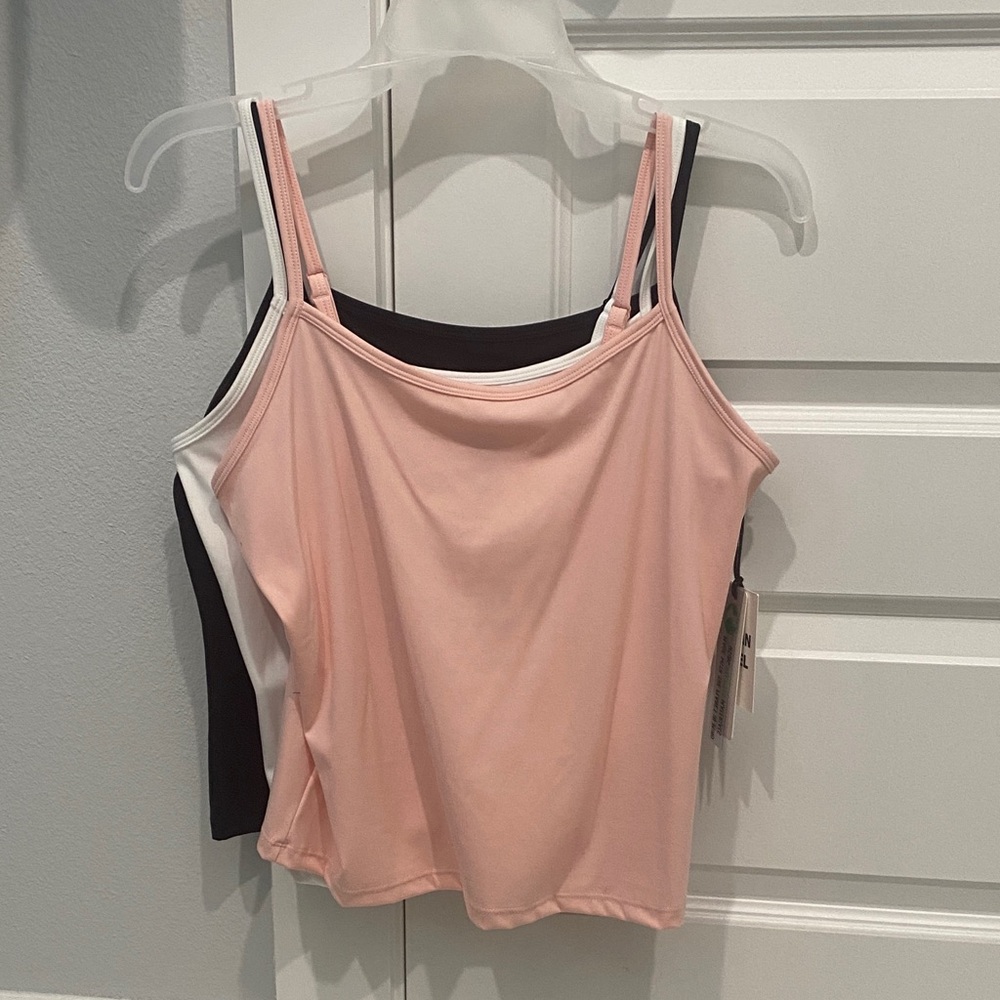 Elegant  Camisole by Urban Rebel( 3 pieces)pink, black and white
